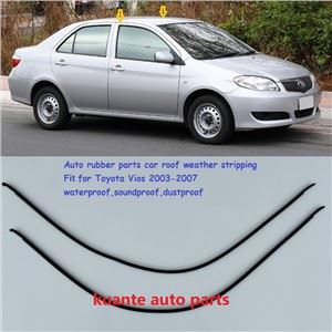 Avtomatski gumijasti deli za zaščito pred vremenskimi vplivi avtomobilske strehe za Toyota Vios 2003-2007