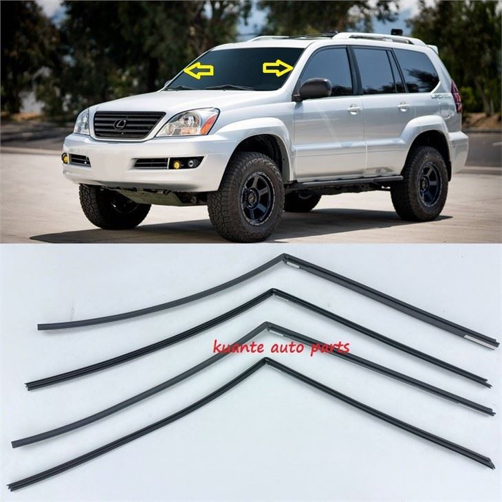 Lexus GX470 front windshield molding