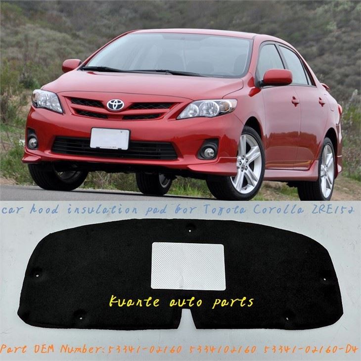 Izolator pokrova motorja za Toyota Corolla ZRE152
