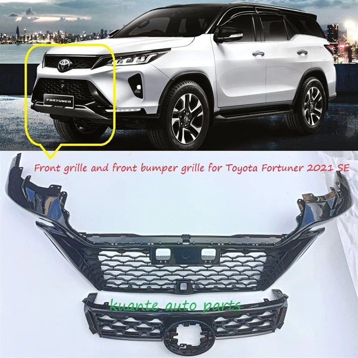 front bumper grille for Toyota fortuner 2021